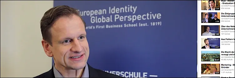 Unternehmerschule der ESCP Europe – Oliver Viel