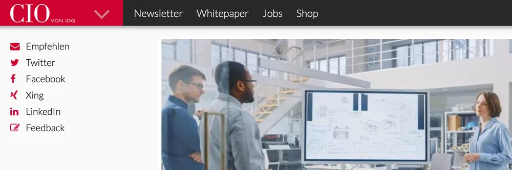 CIO Magazin: Die Ära der Software Factory – Oliver Viel